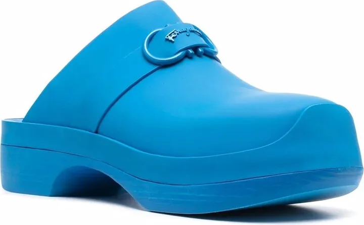 Gancini raised logo clogs - Image 2
