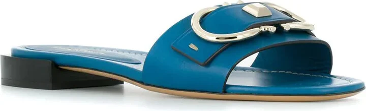 Gancini slide sandals - Image 2