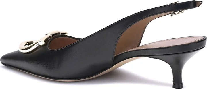 Gancini Slingback Pumps - Image 3
