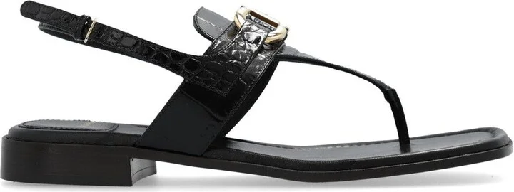 Gancini Slingback Sandals