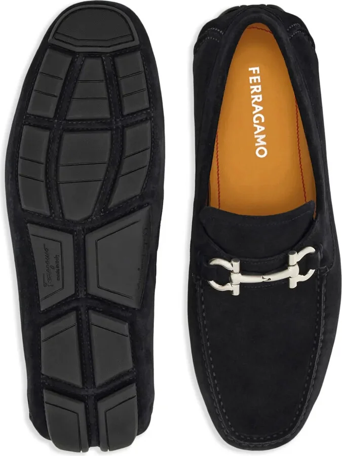 Gancini suede driving shoes - Image 5