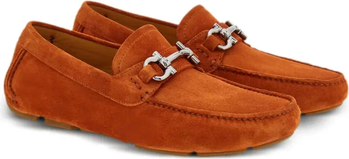 Gancini suede driving shoes - Image 2