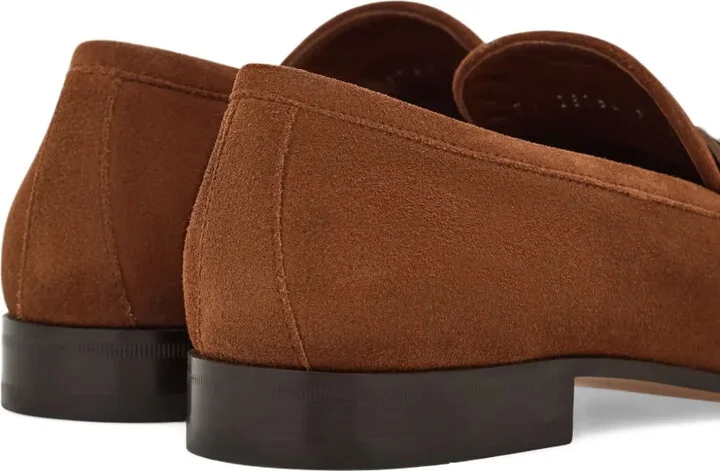 Gancini suede loafers - Image 3