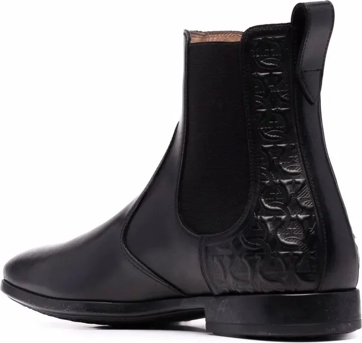 Gancio-embossed boots - Image 3