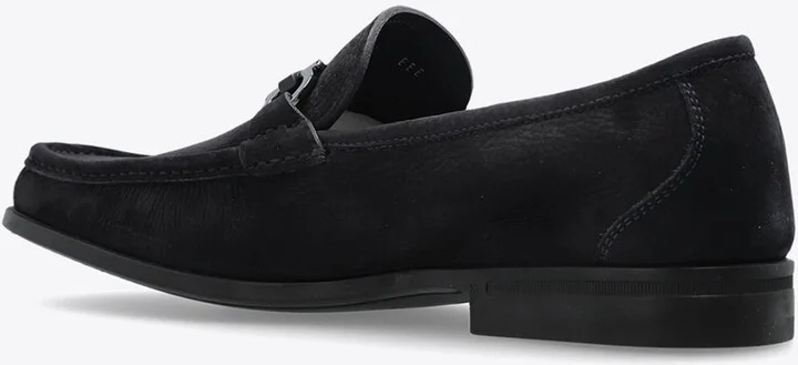 Gandioso Gancini Buckle Leather Loafers - Image 2