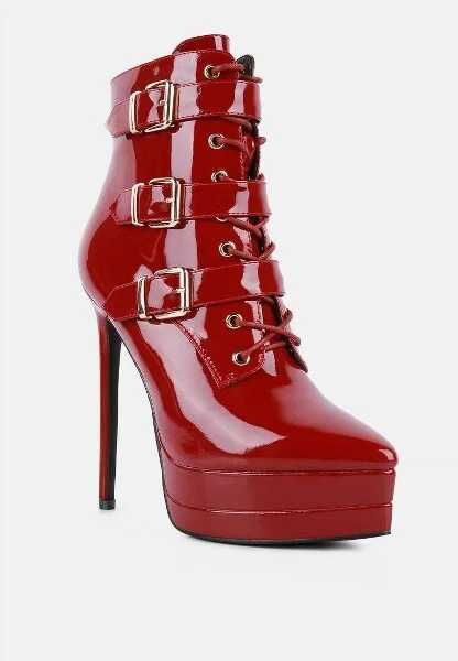 Gangup High Heeled Stiletto Boots Women - Image 2