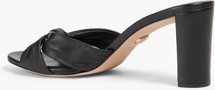 Ganita knotted leather mules - Image 3