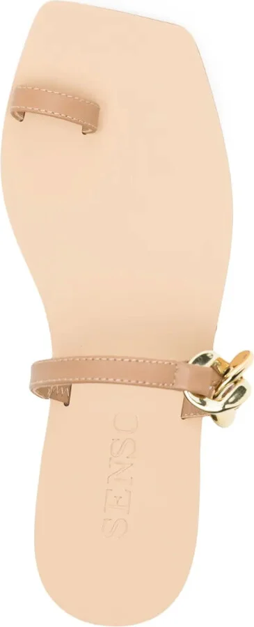 Ganne buckle-detail leather sandals - Image 4