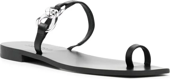Ganne buckle-detail leather sandals - Image 2