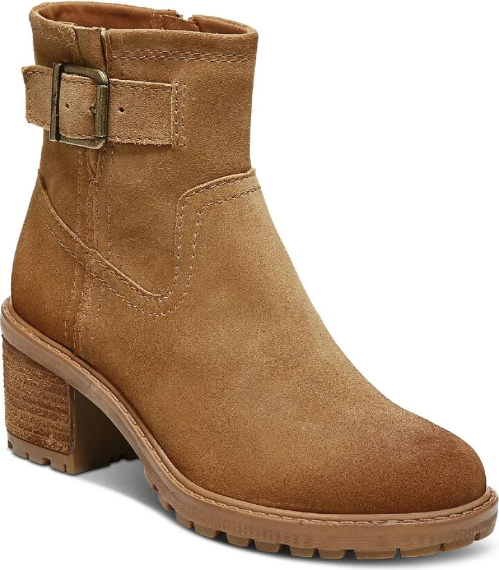 Gannet Womens Zipper Lug Sole Ankle Boots