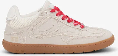 Ganni 08 Canvas Raw Edge Sneakers