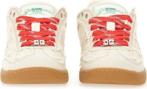 Ganni 08 Canvas Sneaker - Image 3