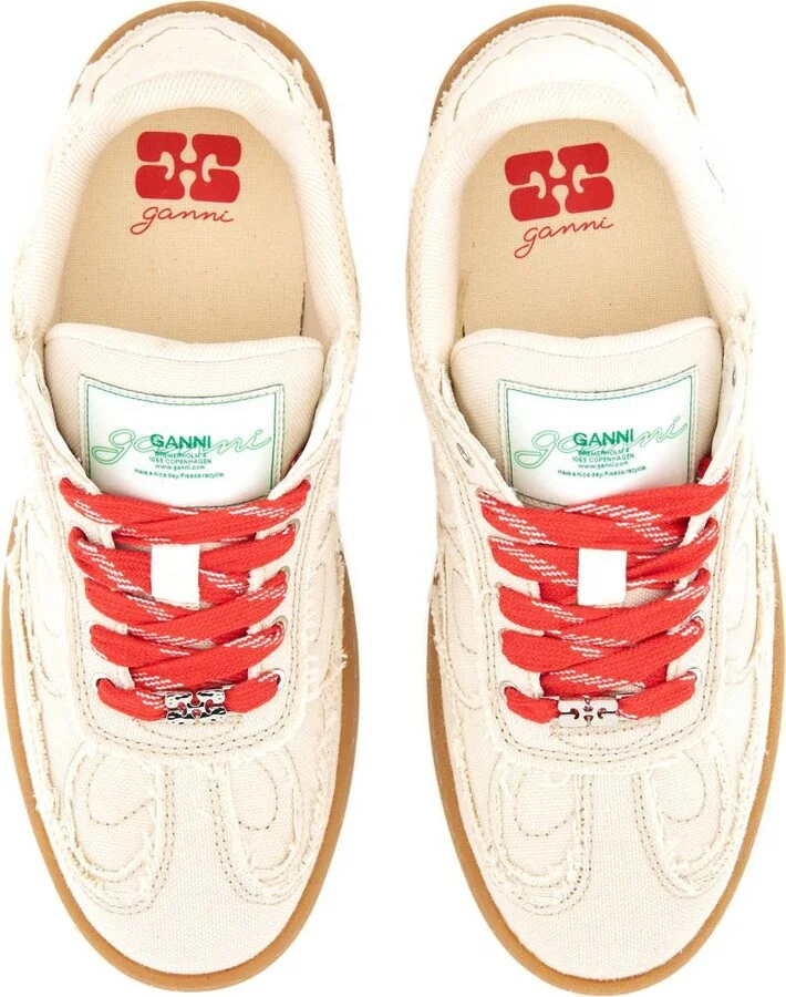 Ganni 08 Canvas Sneaker - Image 5