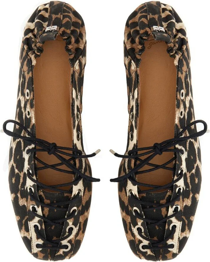 Ganni Ballerina Lace-Up - Image 5