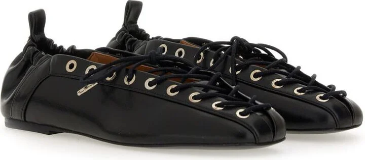Ganni Ballerina Lace-Up - Image 3