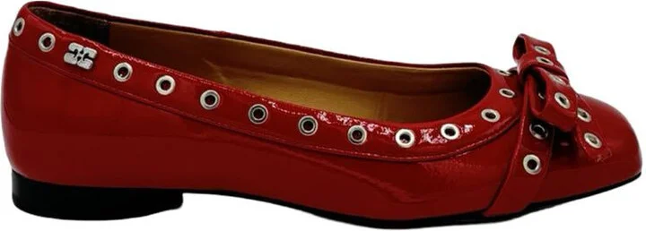 Ganni Ballerina-Slippers