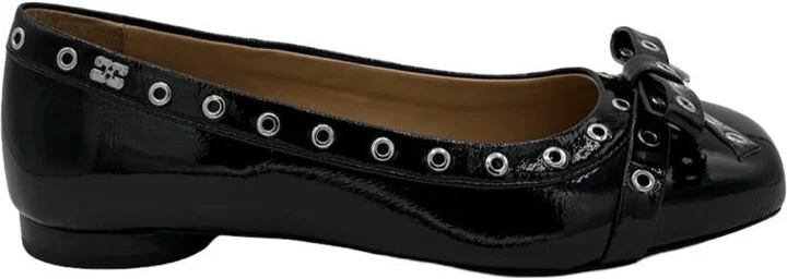 Ganni Ballerina-Slippers