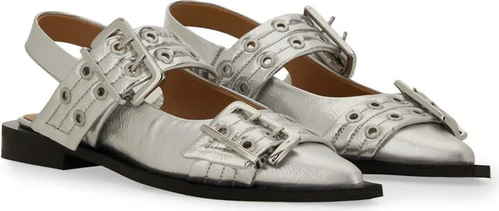 Ganni Ballerina With Buckle - Image 3