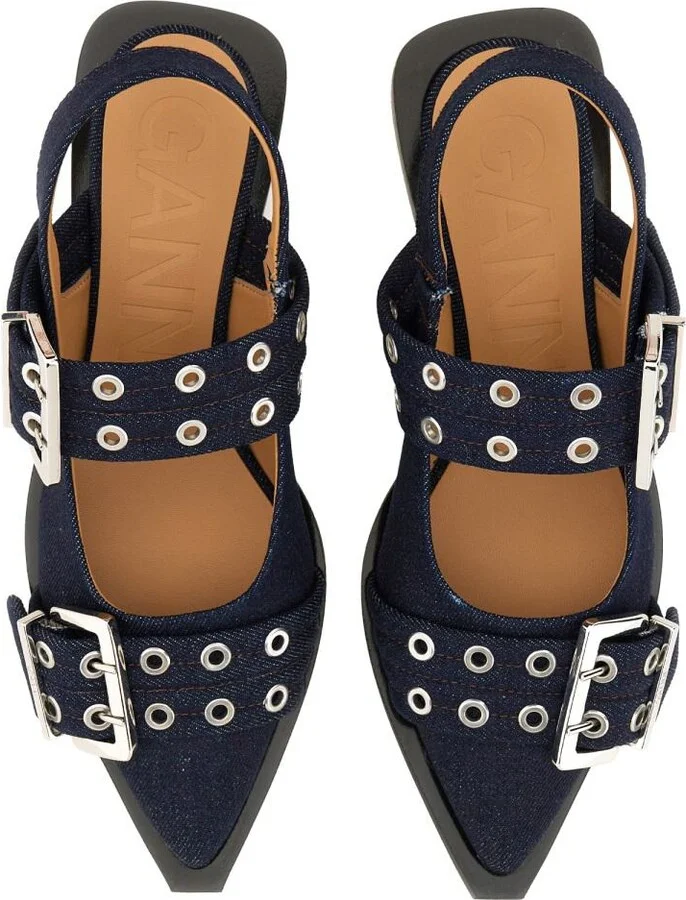 Ganni Ballerina With Buckle - Image 2