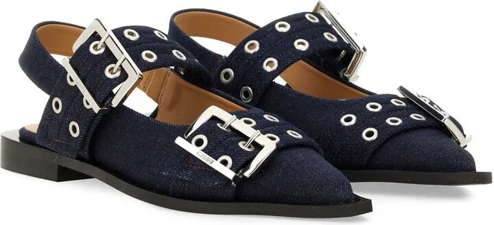 Ganni Ballerina With Buckle - Image 3