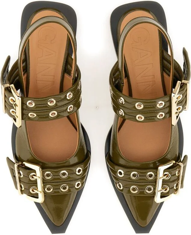 Ganni Ballerina With Buckle - Image 5