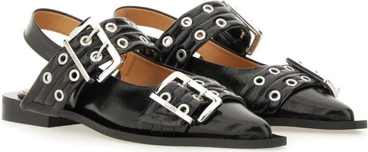 Ganni Ballerina With Buckle - Image 2