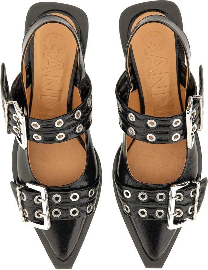 Ganni Ballerina With Buckle - Image 5
