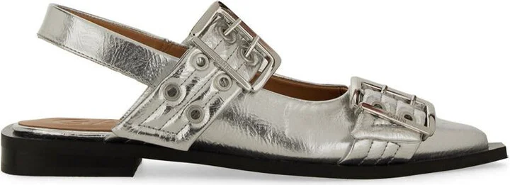 Ganni Ballerina With Buckle