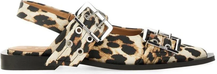 Ganni Ballerina With Buckle