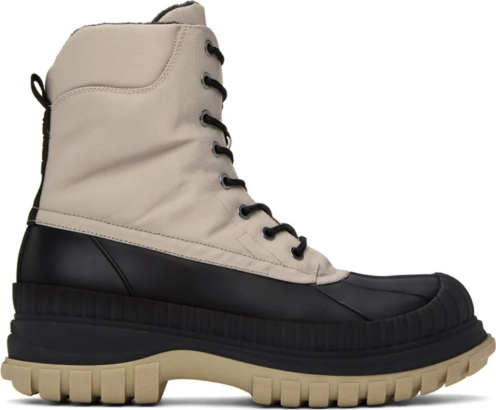 GANNI Beige Outdoor Boots