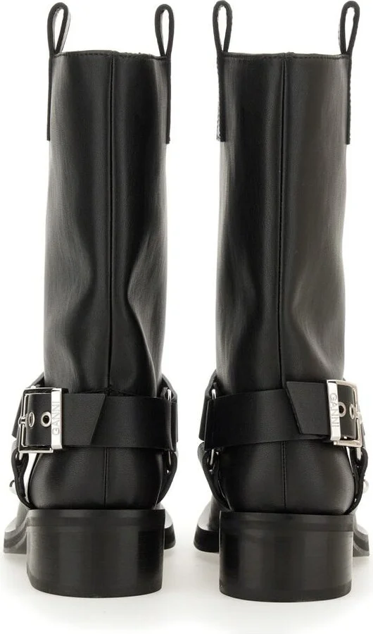Ganni Biker Boots - Image 4