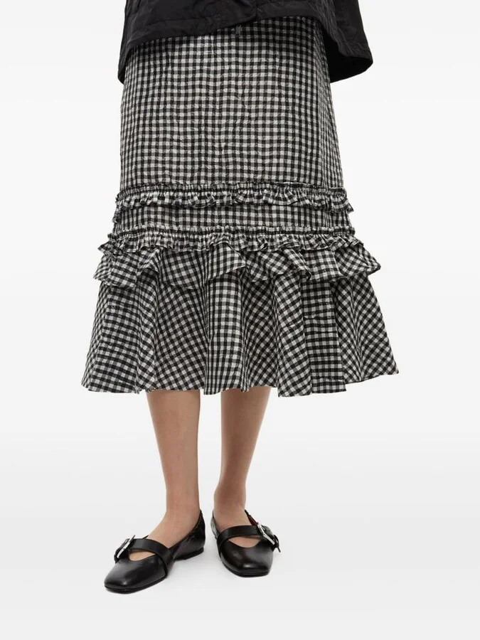 Ganni Black Ballerina Flats - Image 3