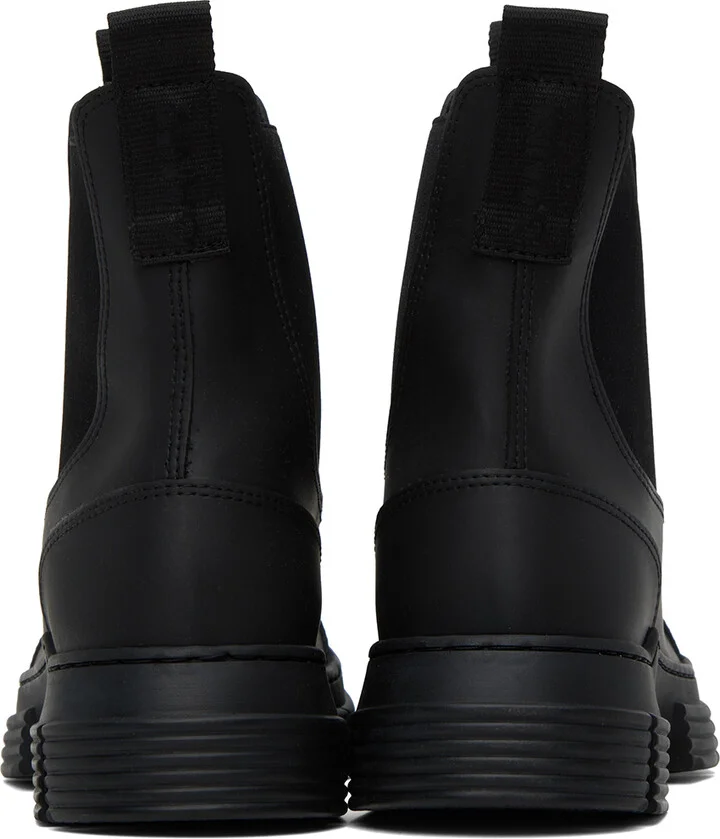 GANNI Black City Boots - Image 2