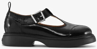 Ganni Black Everyday Buckle Mary Jane Shoes - Image 2