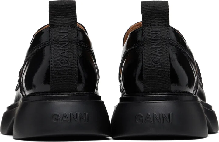 GANNI Black Everyday Loafers - Image 2