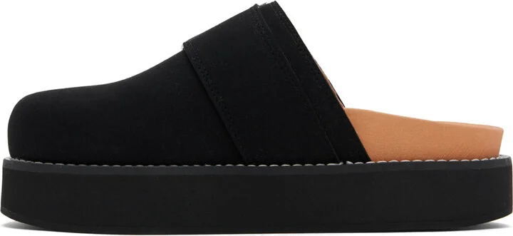 GANNI Black Feminine Buckle Mules - Image 3