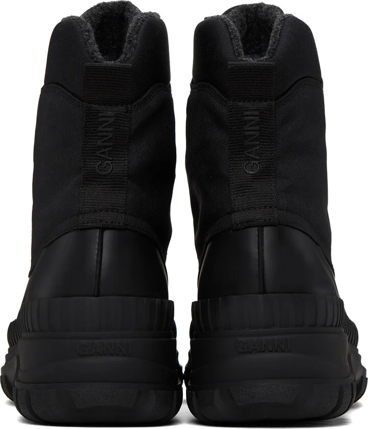 GANNI Black Outdoor Boots - Image 2