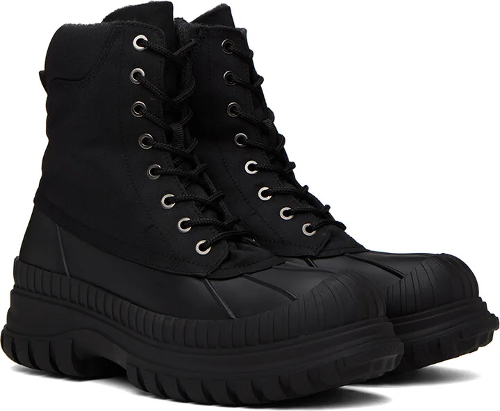 GANNI Black Outdoor Boots - Image 4