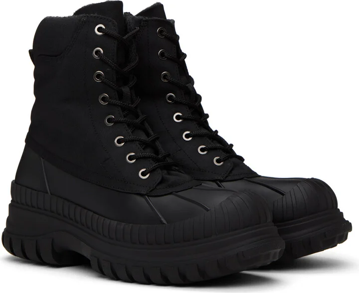 GANNI Black Outdoor Boots - Image 4