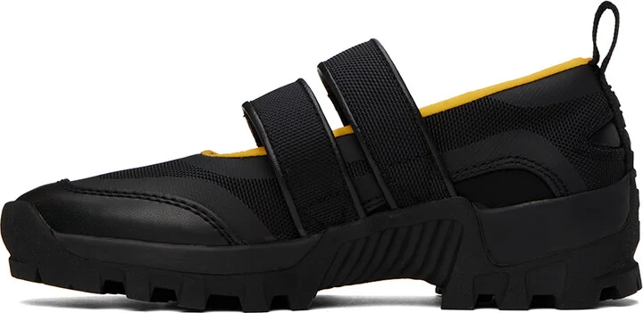 GANNI Black Performance Mary Jane Sneakers - Image 3