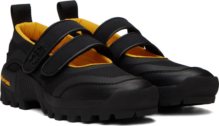 GANNI Black Performance Mary Jane Sneakers - Image 4