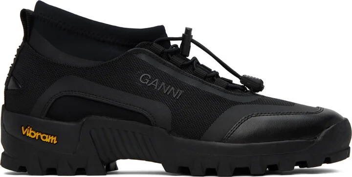 GANNI Black Performance Sneakers