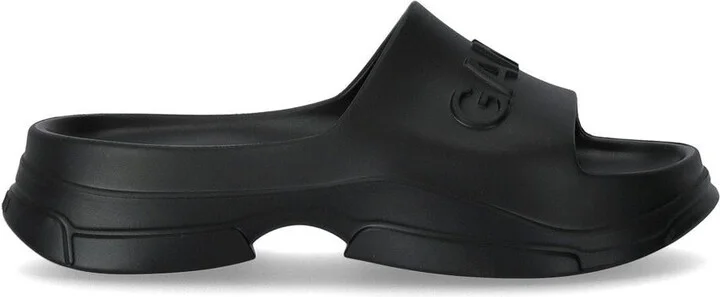 Ganni Black Pool Slide Sandal
