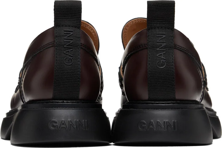 GANNI Brown Everyday Loafers - Image 2
