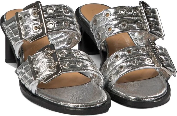 Ganni "Buckle" Mules - Image 2