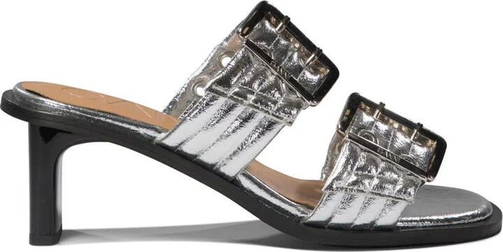 Ganni "Buckle" Mules