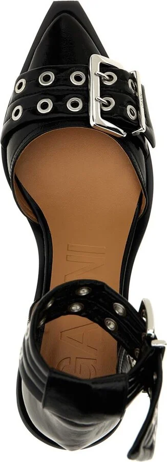 Ganni 'Buckle Open Cut Pumps' Pumps - Image 4