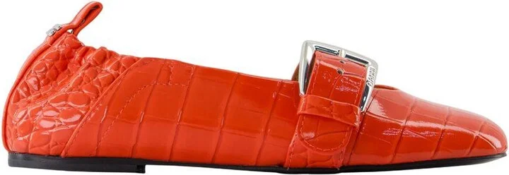 Ganni Butterfly Ballerinas