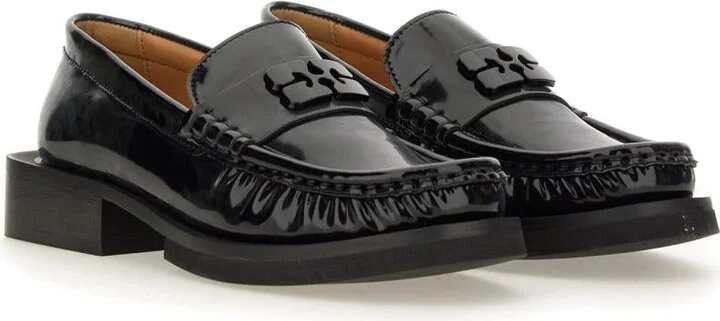 Ganni "Butterfly" Logo Loafer - Image 3