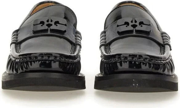 Ganni "Butterfly" Logo Loafer - Image 5